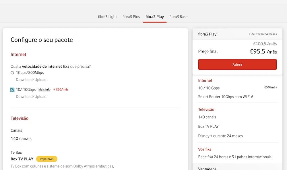 Vodafone promete velocidade de Internet «dez vezes» superior à actualmente disponível