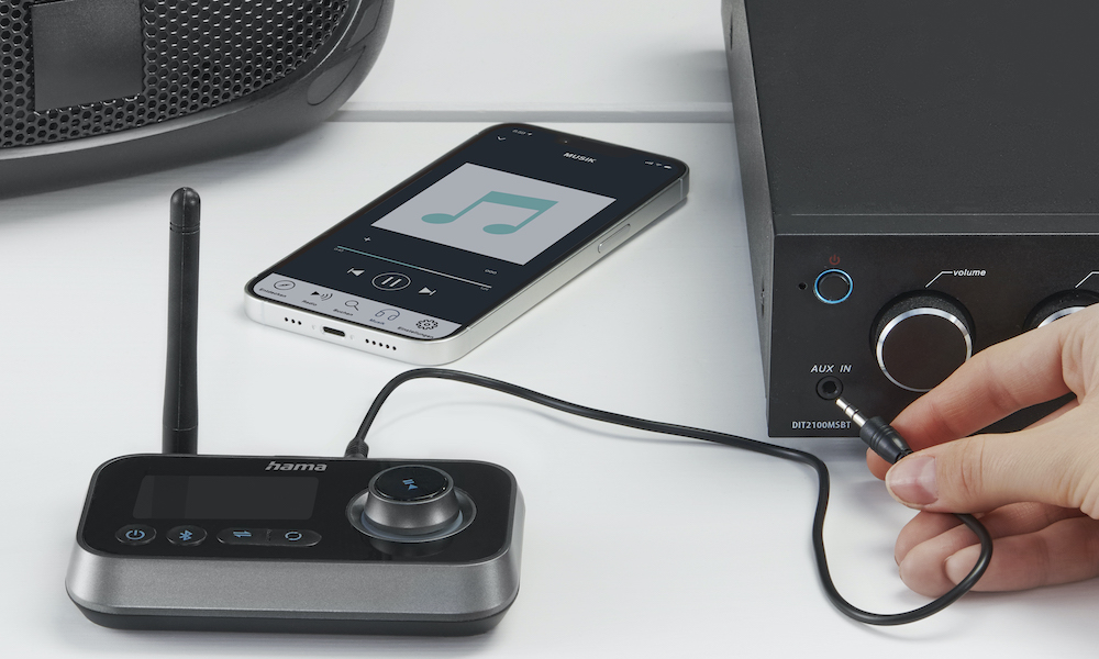 Hama lança adaptador para transformar qualquer coluna ou sistema de som num dispositivo Bluetooth