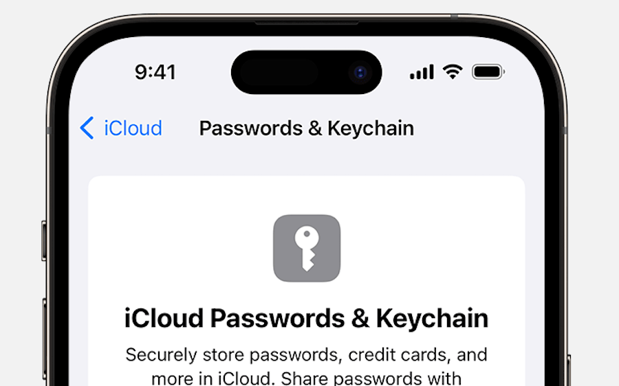 ©Apple | Passwords