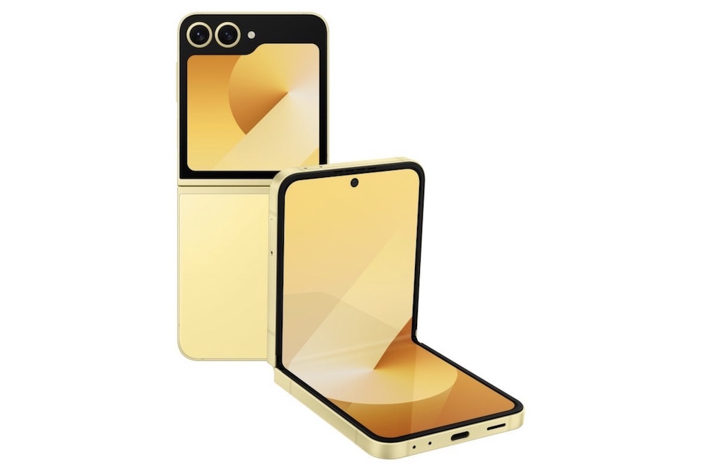 ©Evleaks | Samsung Galaxy Z Flip 6 Amarelo
