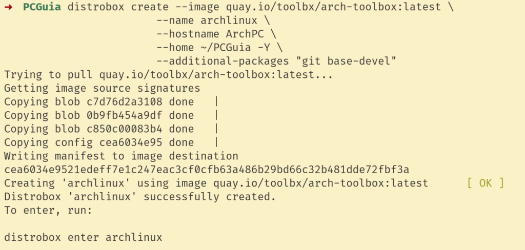 Distrobox: ambientes Linux em contentores