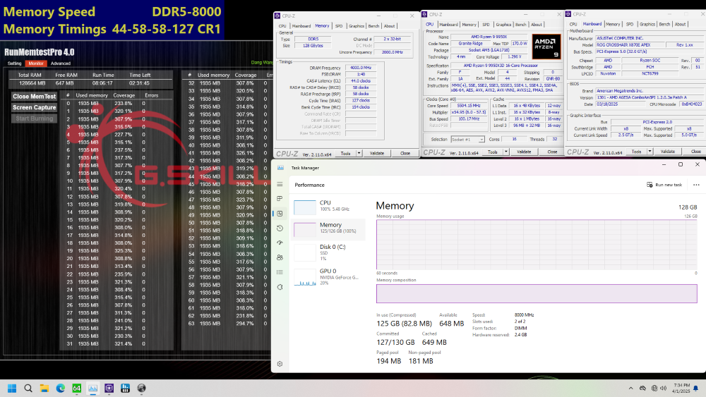 02-gskill-ddr5-8000-c44-2x64gb-x870e-asus-apex-memtest (Artigo)