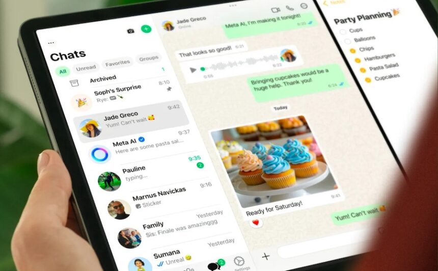 ©Meta | WhatsApp iPad