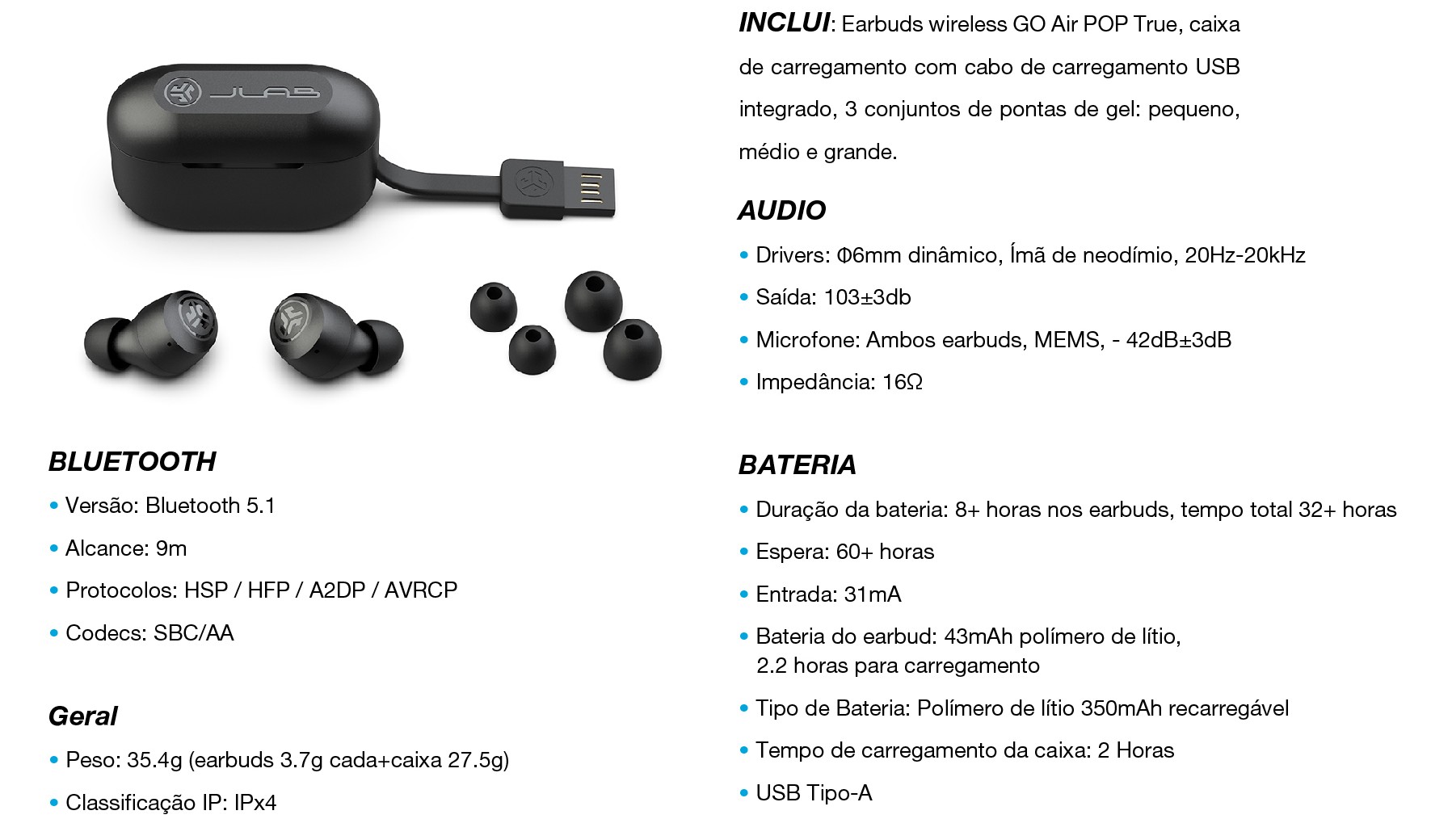 Dados Técnicos JLAB