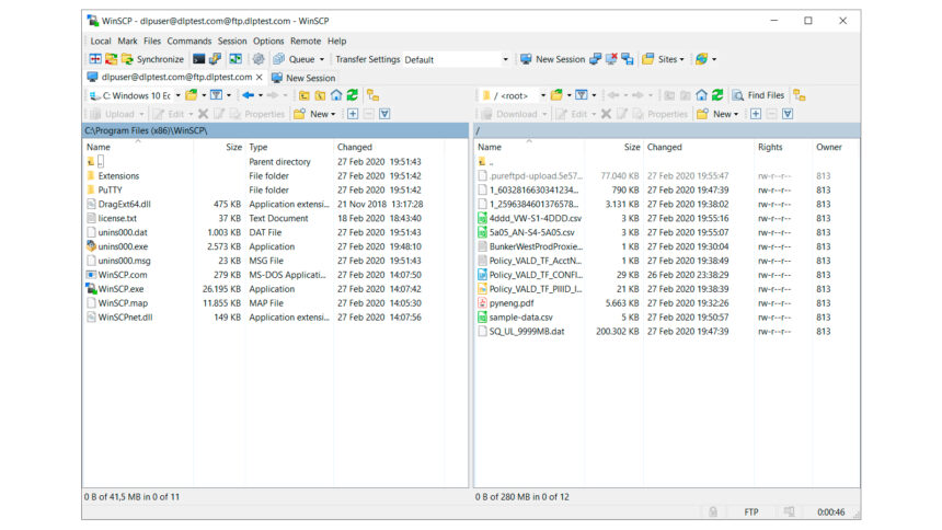 WinSCP