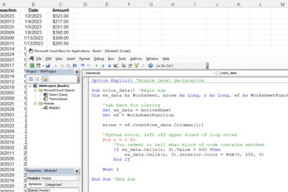 VBA