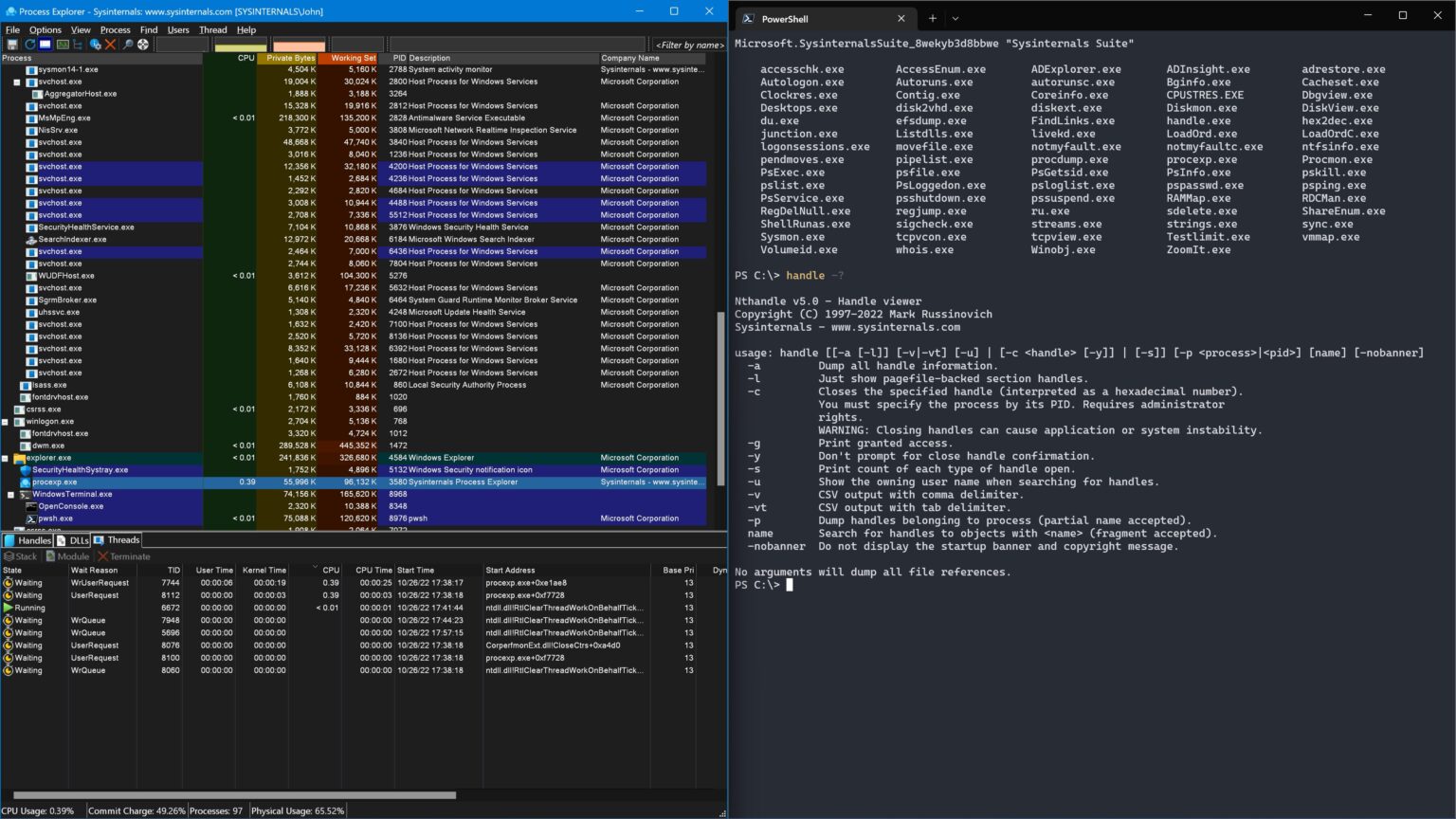 Sysinternals
