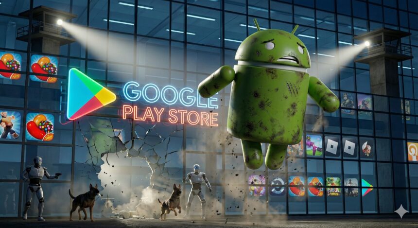 Android a fugir da Play Store
