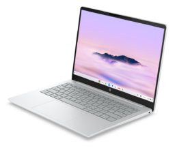 HP Chromebook Plus 14_GlacierSilver_FrontLeft