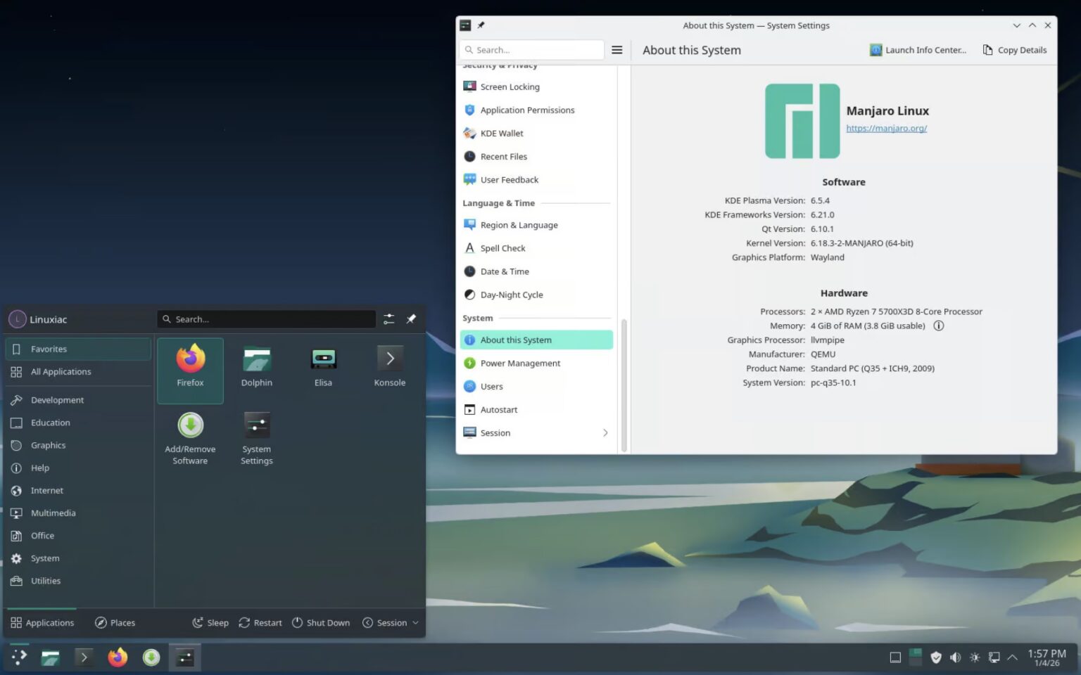 ©Linuxiac | Manjaro 26