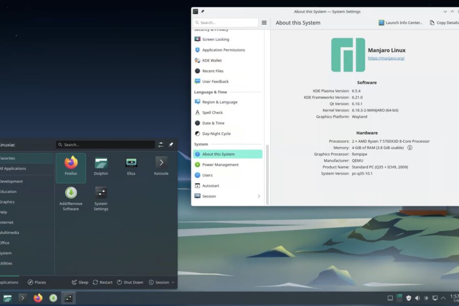 ©Linuxiac | Manjaro 26