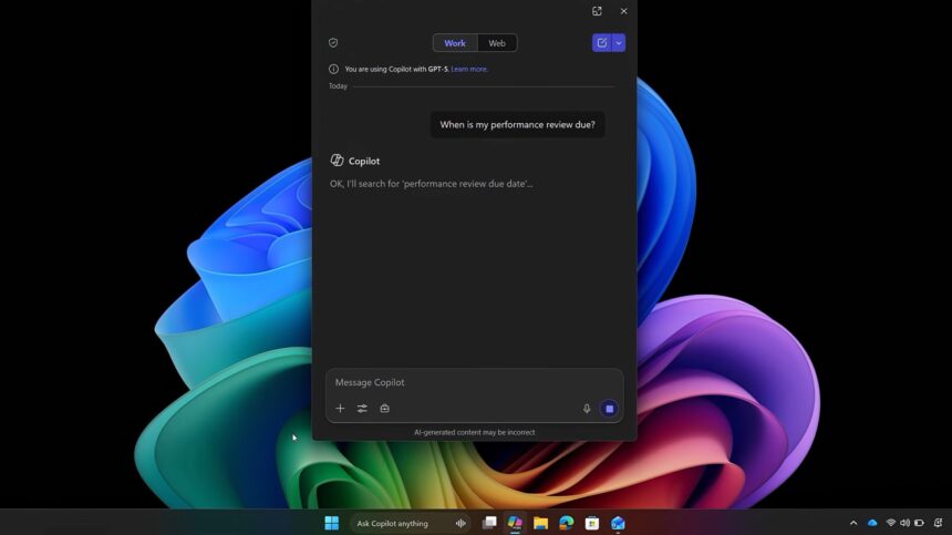 ©Microsoft | Copilot Barra de Tarefas