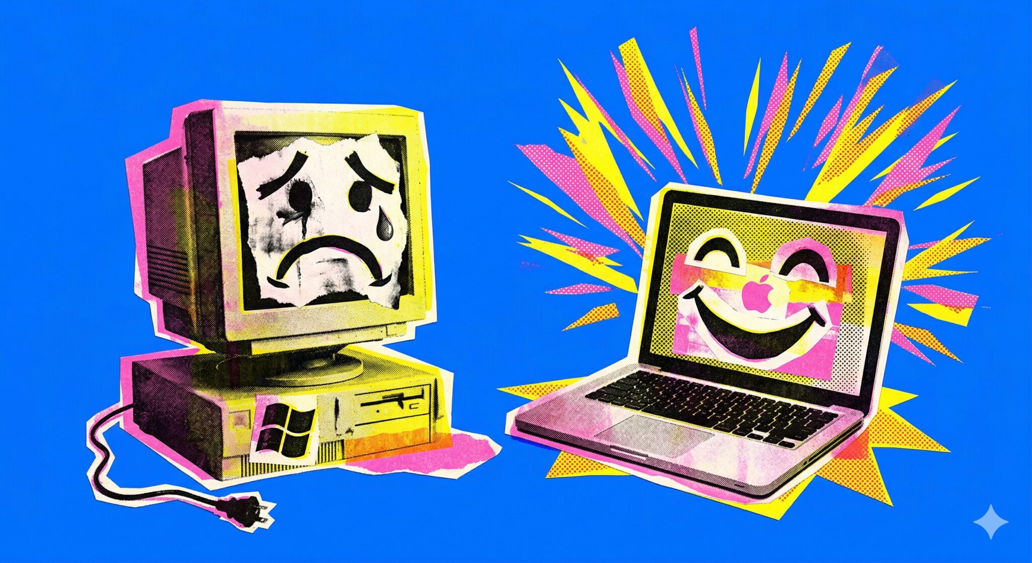 Estudo revela que computadores com Windows bloqueiam três vezes mais do que os Mac