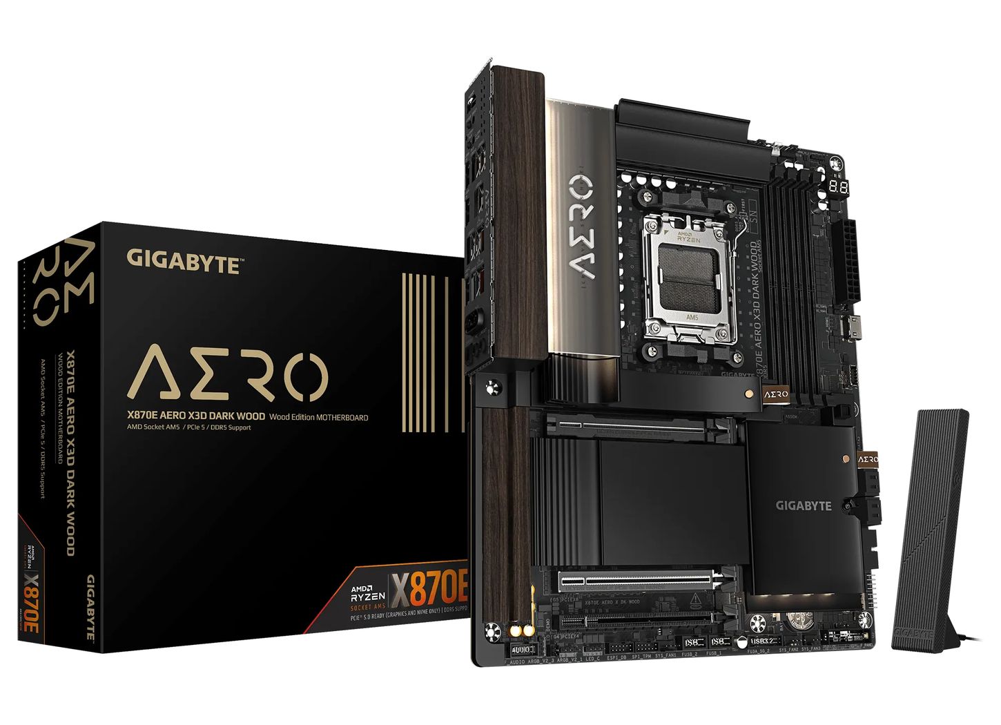AERO-X870E-DARK-WOOD-MOHTERBOARD