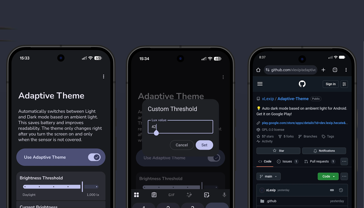 App do Dia – Adaptive Theme: Modo Escuro