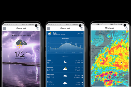 Morecast app
