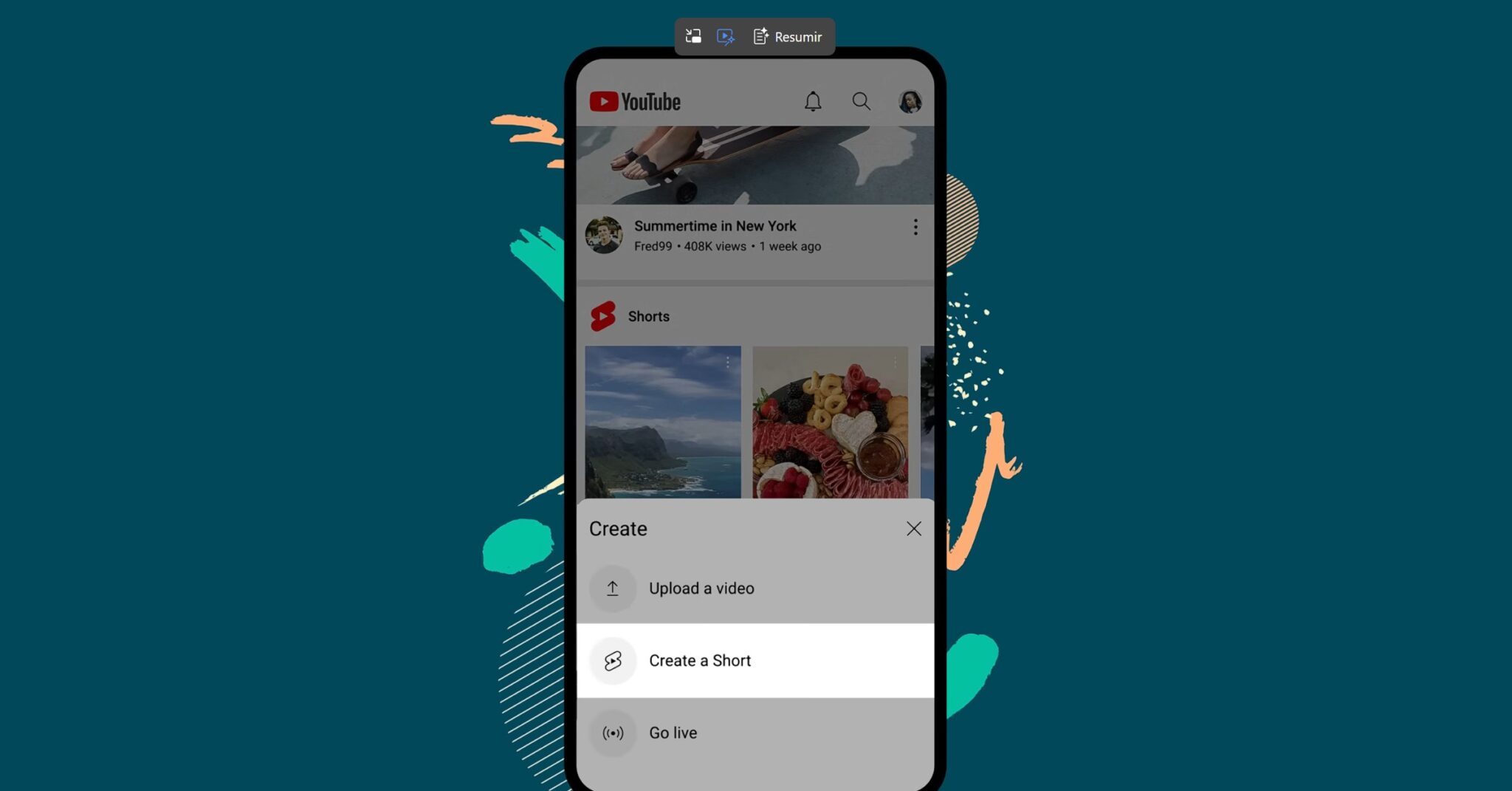 Aplicação do YouTube já permite esconder os vídeos curtos