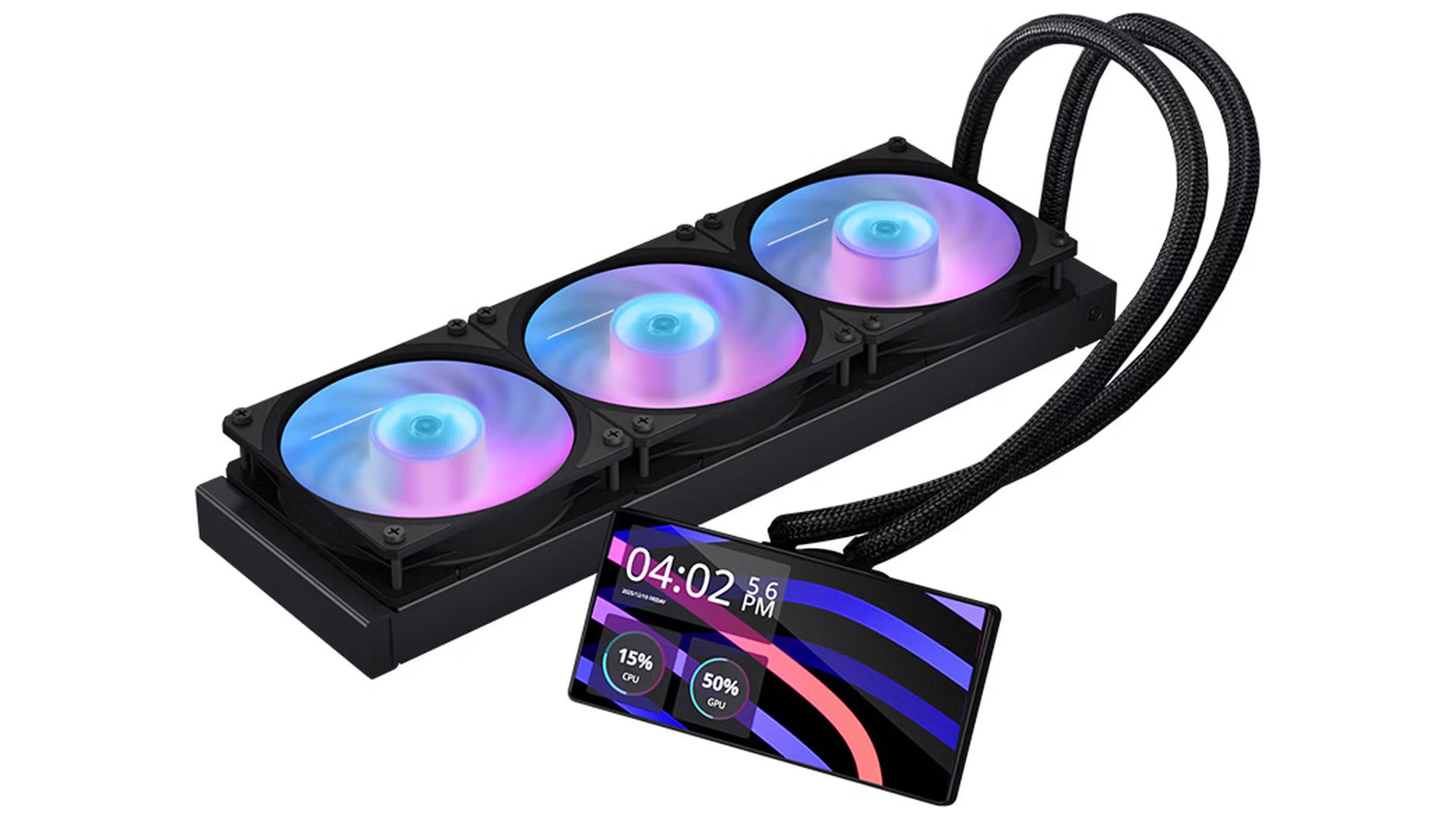 Cooler Master lança novo cooler a líquido com ecrã de seis polegadas