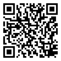 Scannable QR code to open linked content or webpage when scanned with a device's camera.