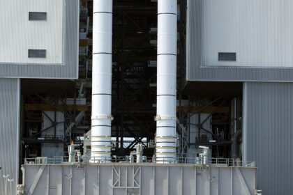 Two_Space_Shuttle_SRBs_on_the_Crawler_transporter