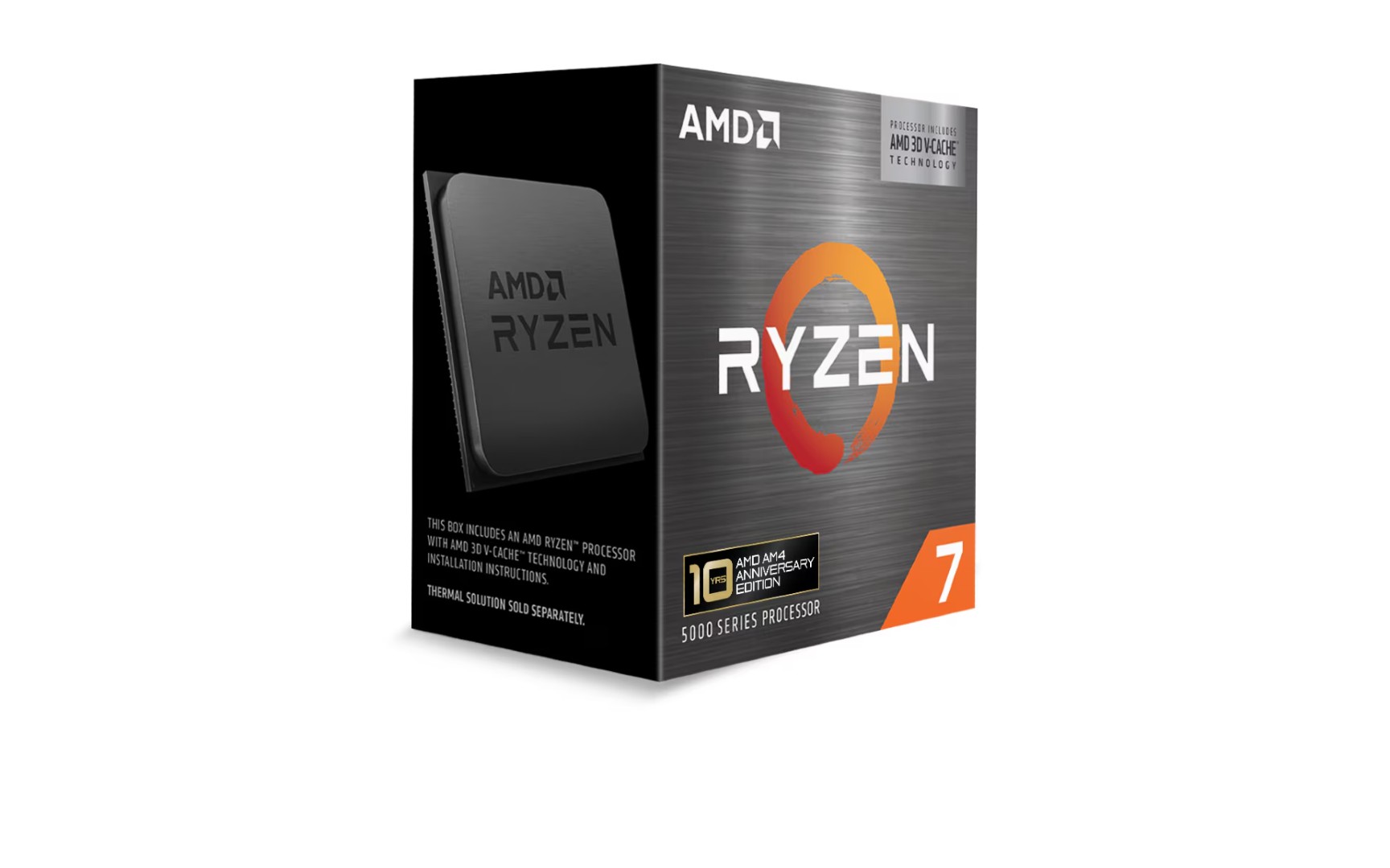 AMD lança edição de aniversário do Ryzen 7 5800X3D para AM4