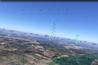 Simulador de voo Google Earth