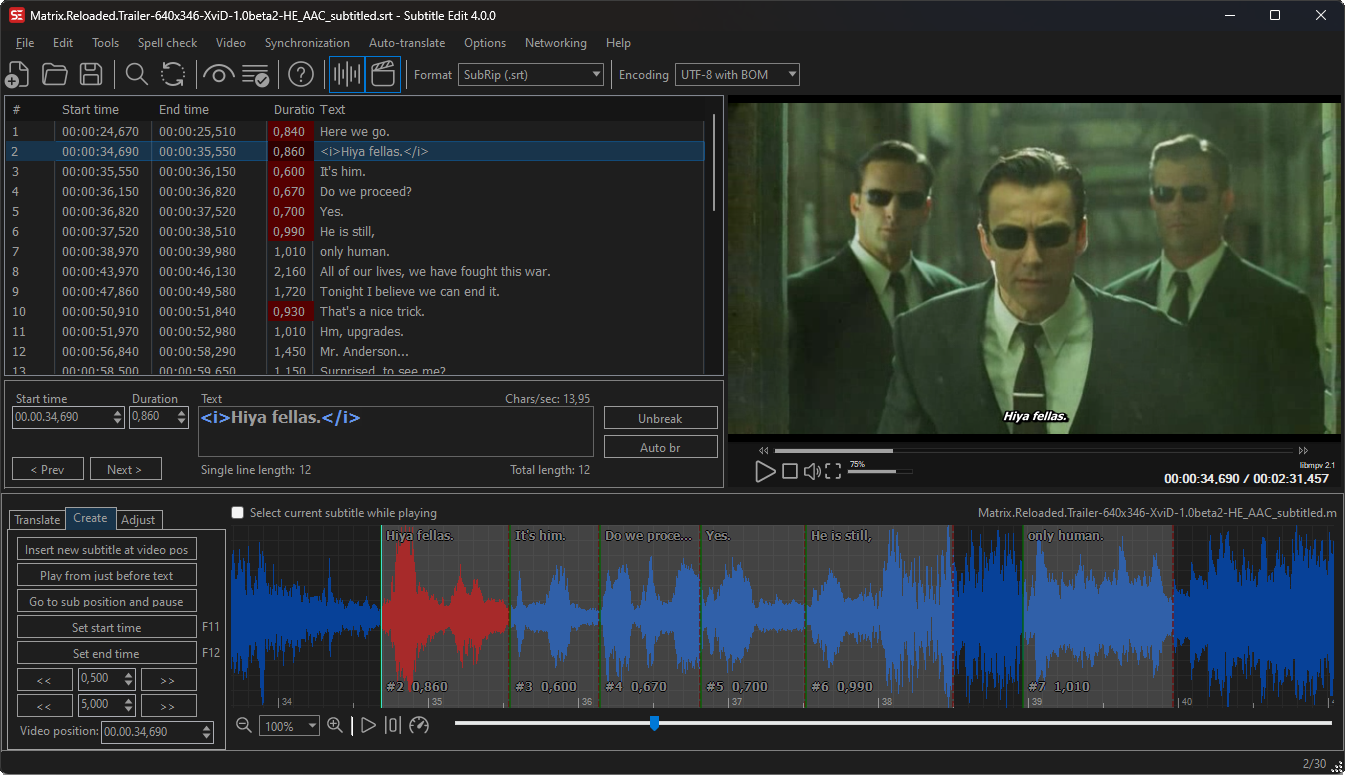Subtitle Edit