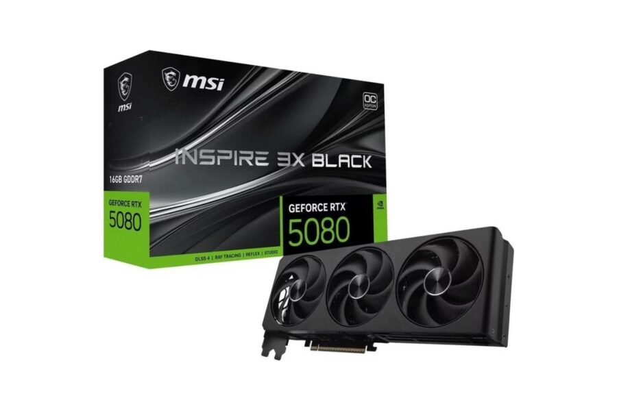 MSI RTX 5080 INSPIRE 3X BLACK