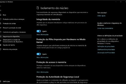 Integridade da memória